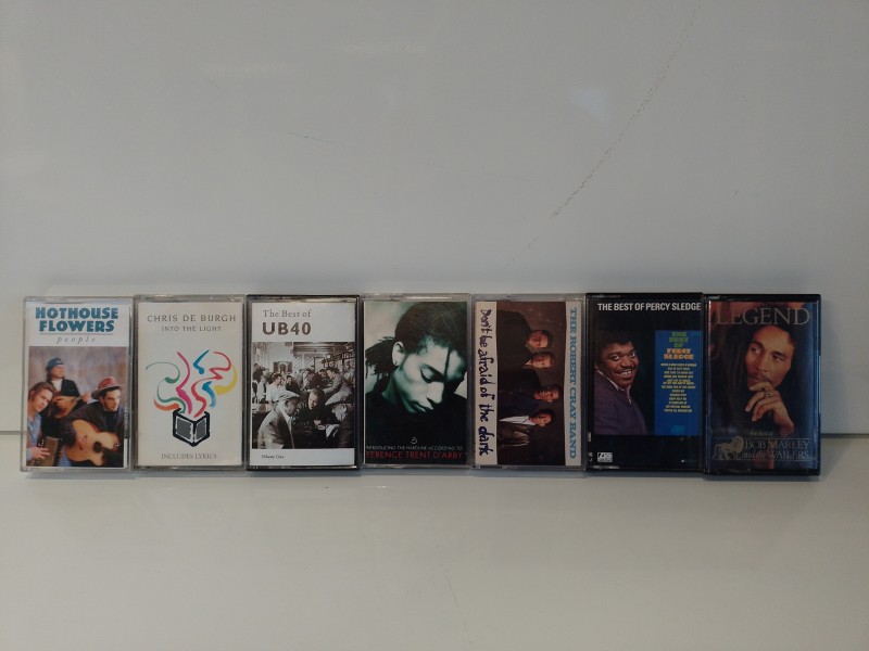 Lot cassettebandjes jaren 80