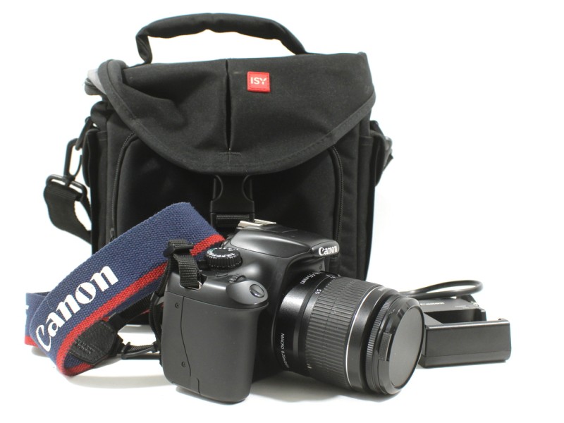 Canon Eos 1100D + Lens + Opbergtas