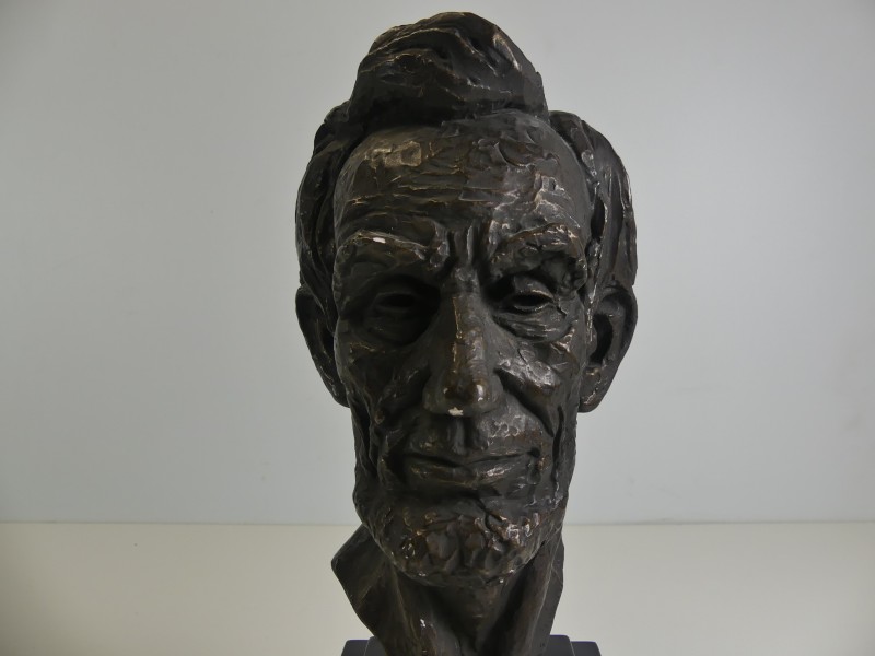 Borstbeeld Abraham Lincoln