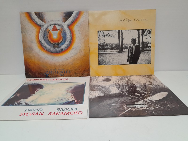 Lot van 4 albums David Sylvian