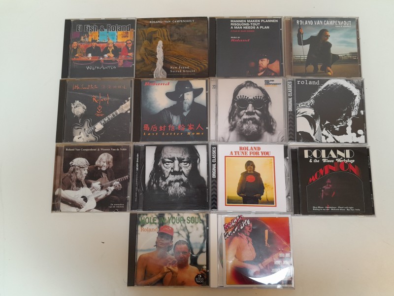 Lot van 14 cd's Roland