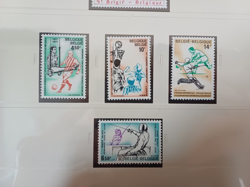 Postzegelcollectie België