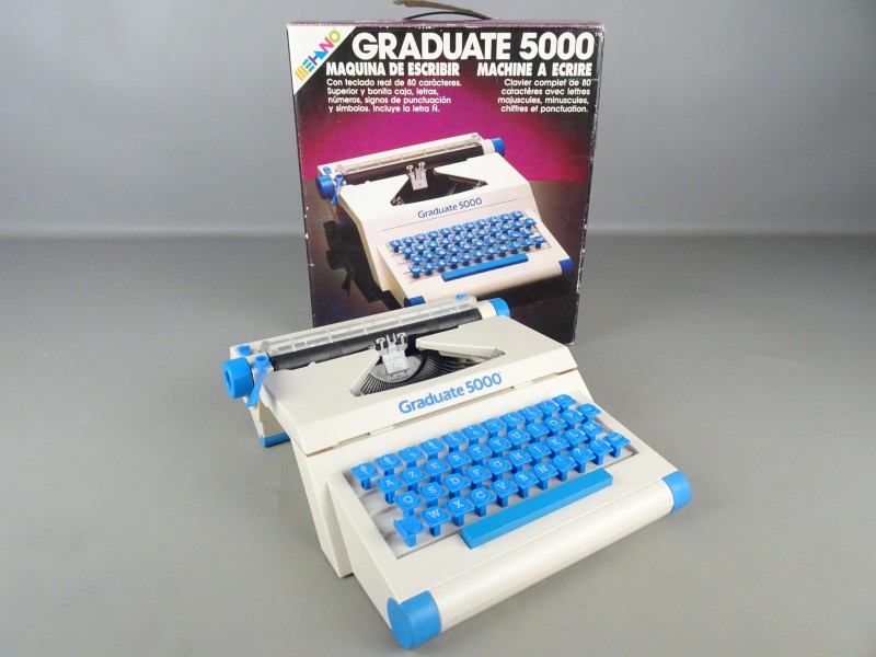 Speelgoed typmachine Graduate 5000