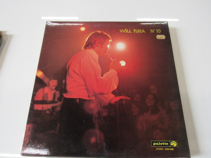 Lot van 9 LP's van Will Tura