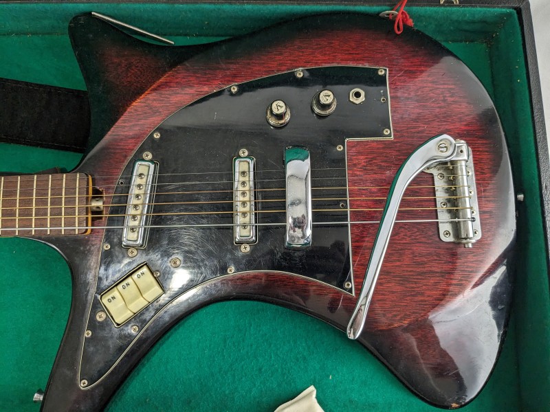 Vintage Ibanez Biz Moon [1966] gitaar