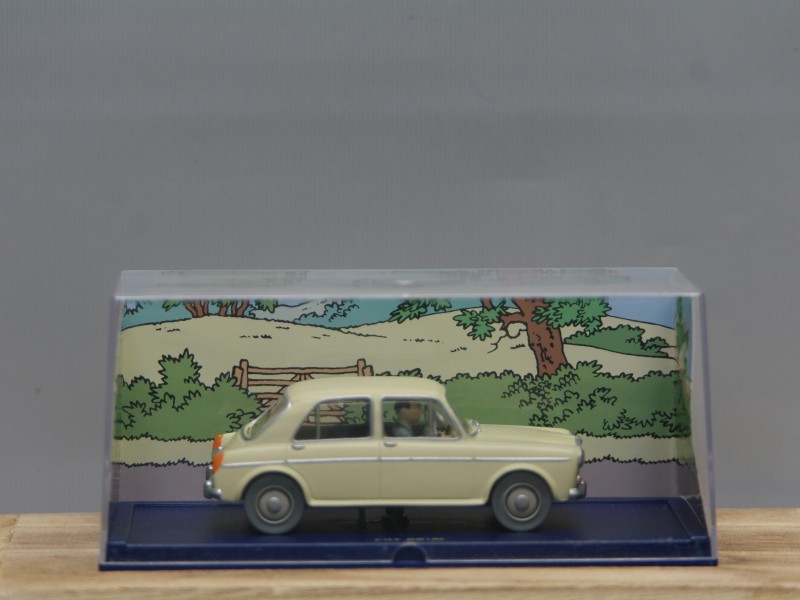 L'ile noire- MG 1100 uit "De zwarte rotsen" van Tintin/Kuifje- Schaalmodelauto Herge-Moulinsart (Art. 845)