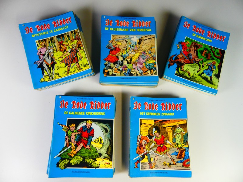 Studio Vandersteen – De rode Ridder – eerste 98 stripalbums -1973/1982 ...