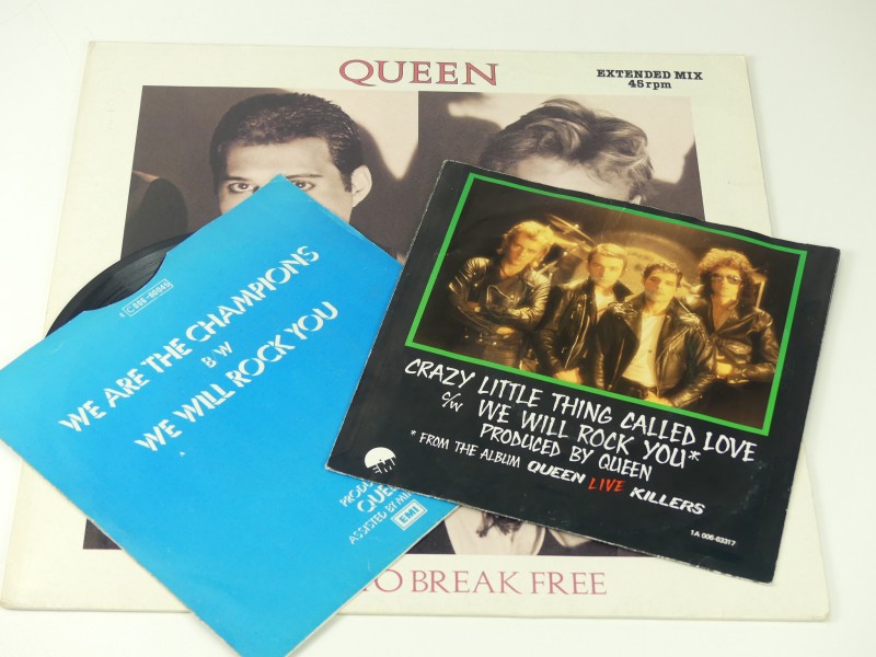 1x LP + 2x Single 7'' - Queen