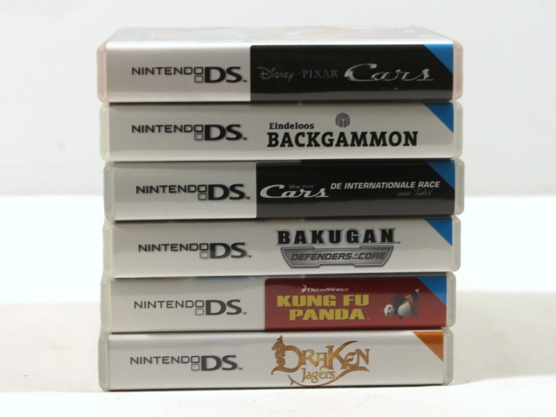 6 Nintendo DS games