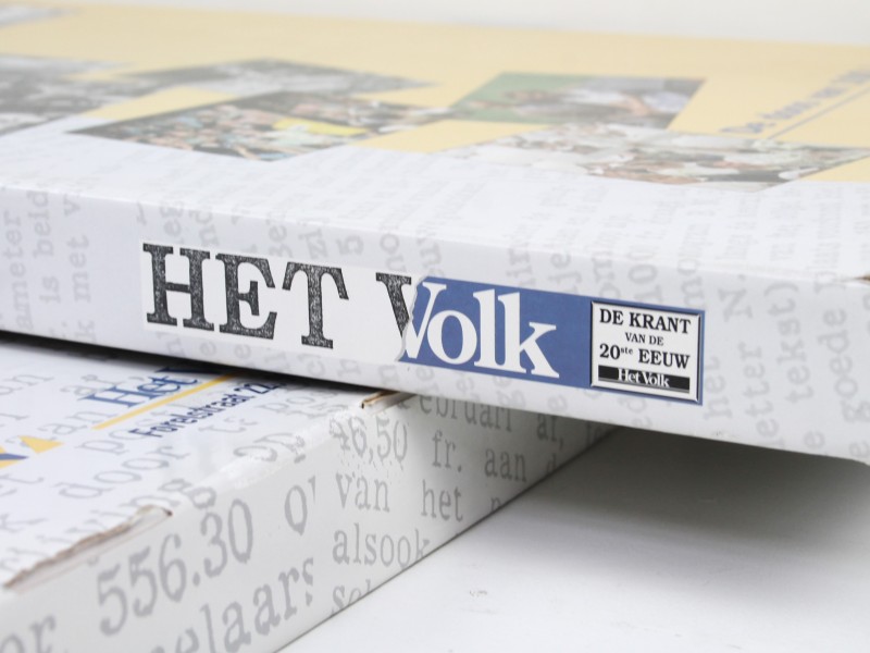 Verzameldozen Krant Het Volk