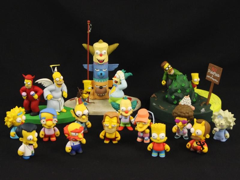 Verzameling The Simpsons (Kidrobot & McFarlane Toys)