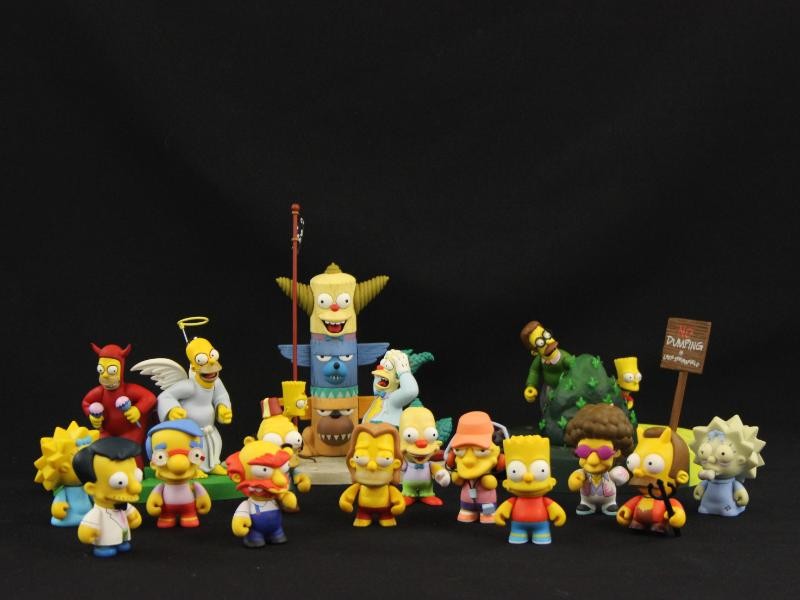 Verzameling The Simpsons (Kidrobot & McFarlane Toys)