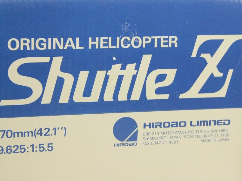 Modelhelikopter Hiroba Shuttle Z (niet getest)