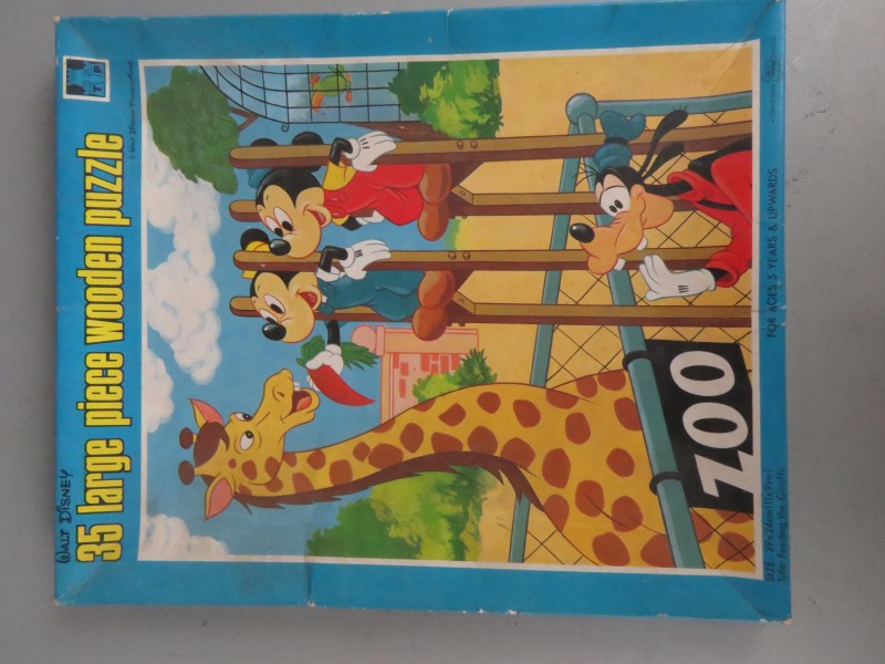 Mickey Mouse puzzle