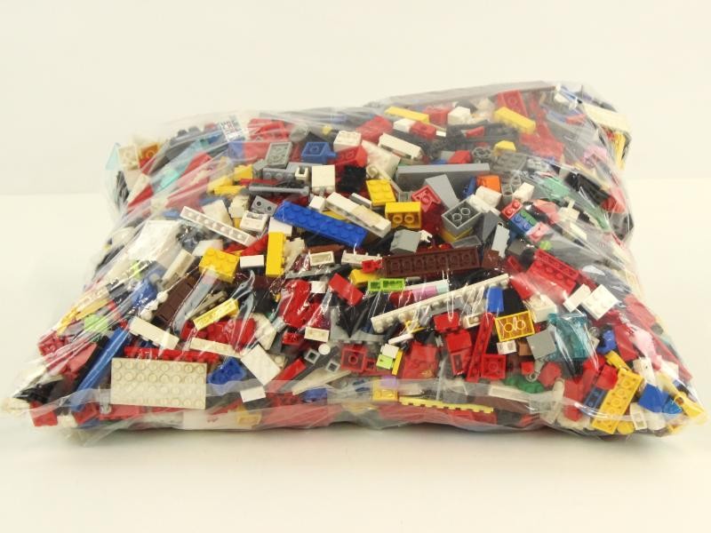 Lot van 5 kilo losse lego bouwsteentjes - gemengde mix