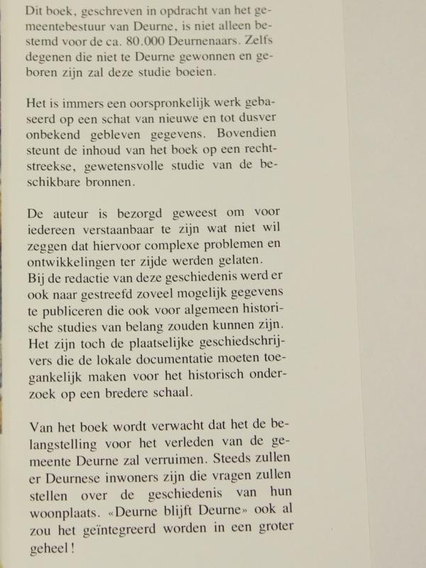 Geschiedenis van Deurne, 2-delige boeken reeks door F. Nooyens