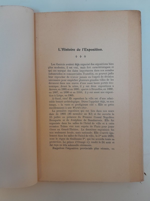 Boek: Gand Exposition - 1913 - Numéro speciale de la Revue de Belgique