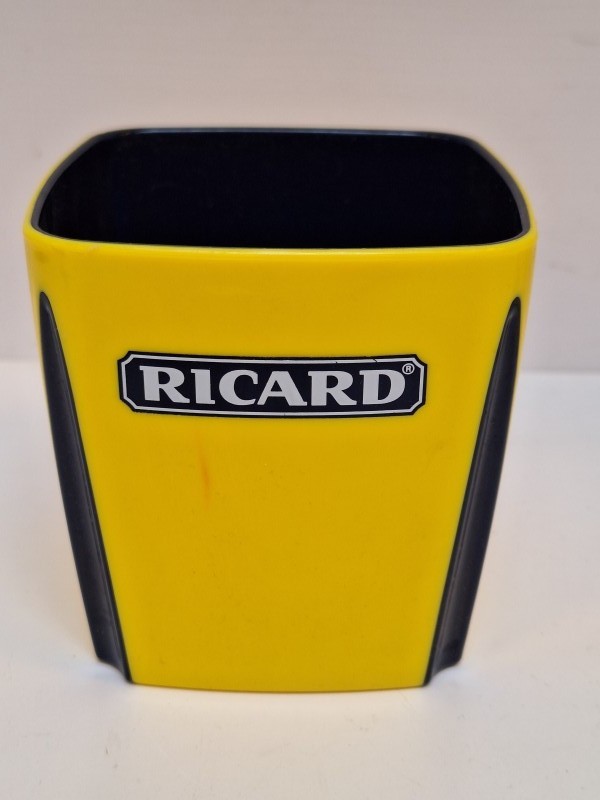 Ricard set met 6 glazen, ijsblokemmertje, 2 waterkannetjes