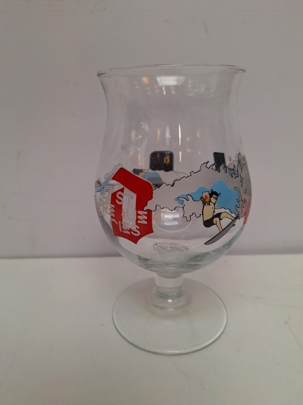 6 Verschillende verzamelbare Duvel glazen