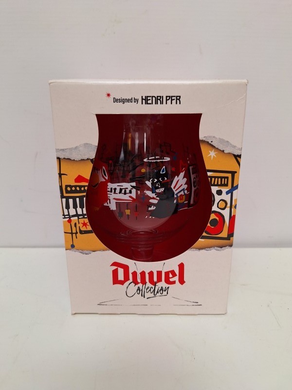 6 Verschillende verzamelbare Duvel glazen