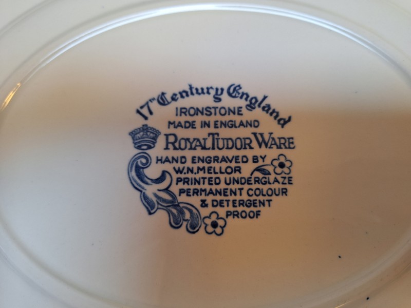 26 delig servies: 17th century England - Ironstone - Royal Tudor Ware