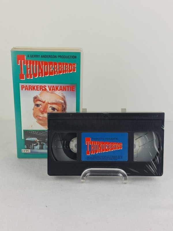 4 videobanden Thunderbirds