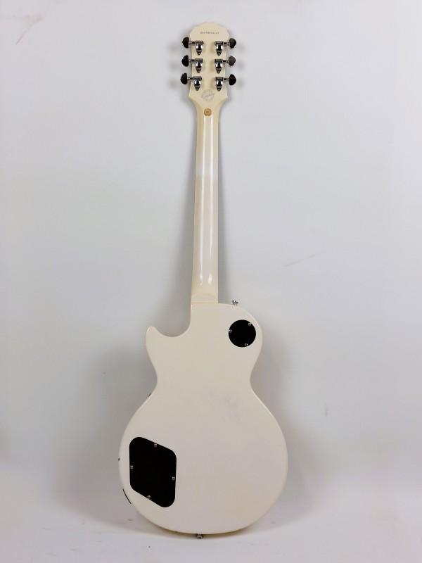 witte gitaar naar Les Paul