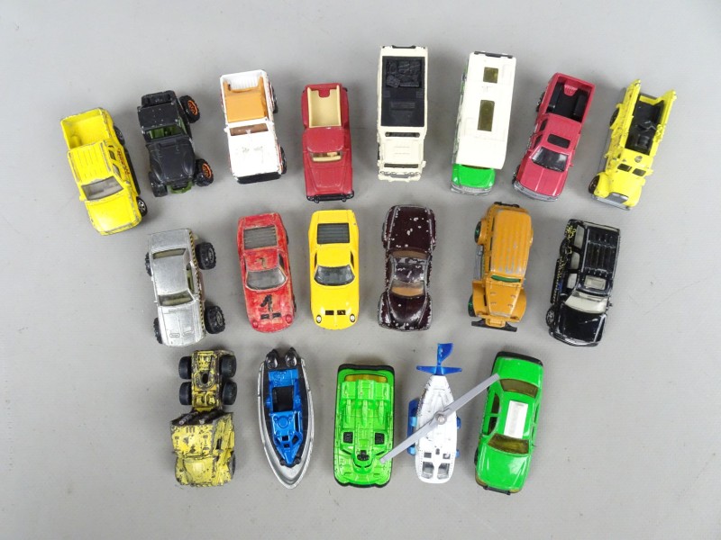 Collectie 19 matchbox auto's