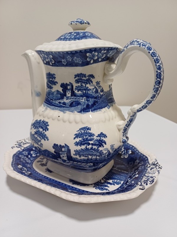 Copeland Spode's Tower blauw servies