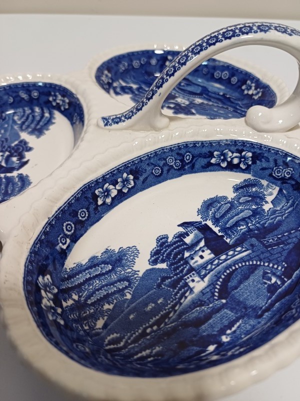 Copeland Spode's Tower blauw servies