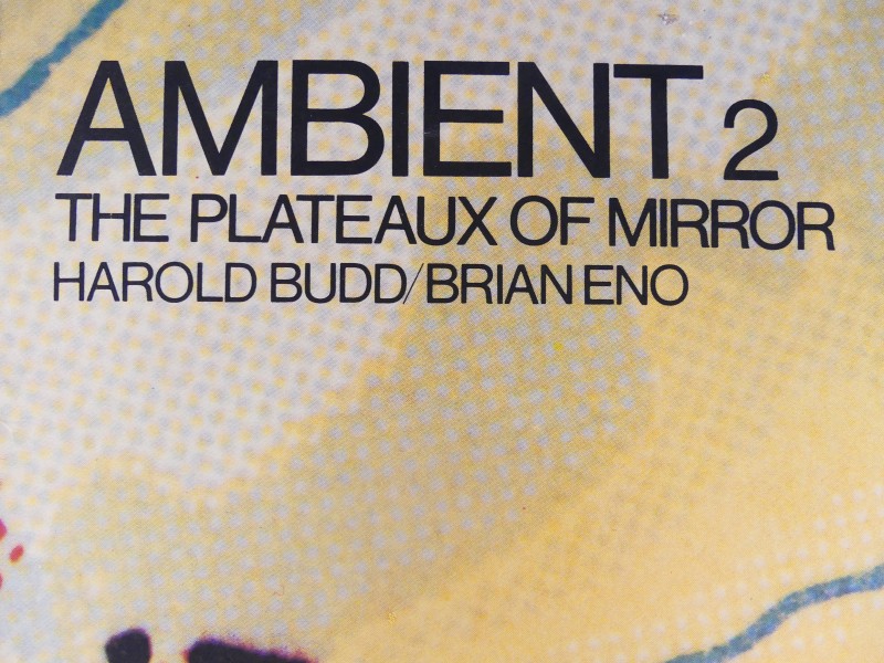 Brian Eno / Harold Budd - Ambient 2 LP