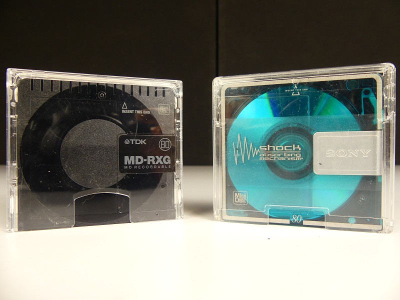 Minidisc speler Sony + benodigdheden