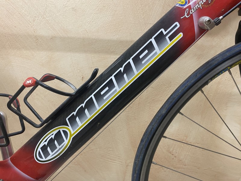 Carbon Koersfiets Rood: Menet