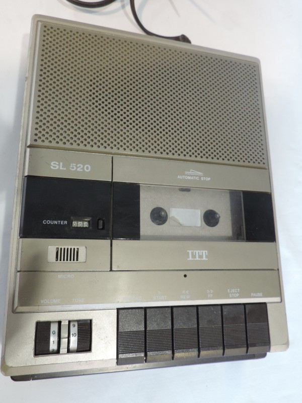 Vintage ITT Schaub-Lorenz SL 520 Cassetterecorder/-speler