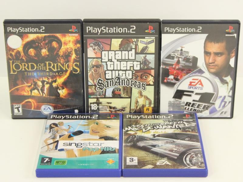 30 PS2 Games