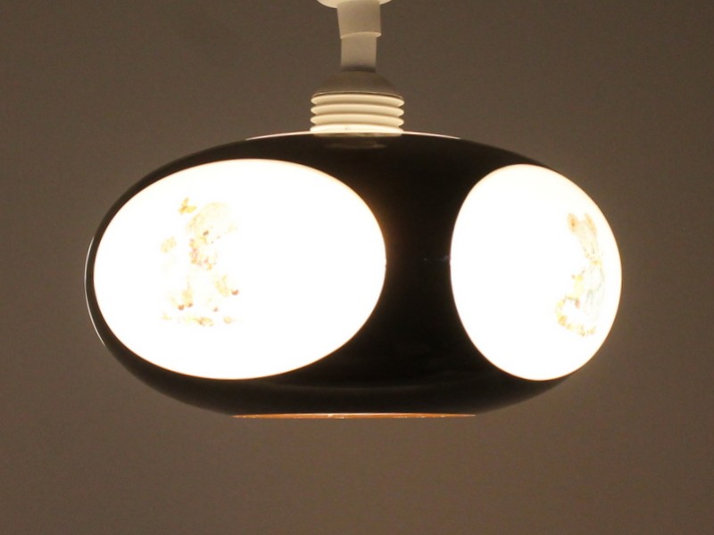 Vintage space age Bug Eye lamp