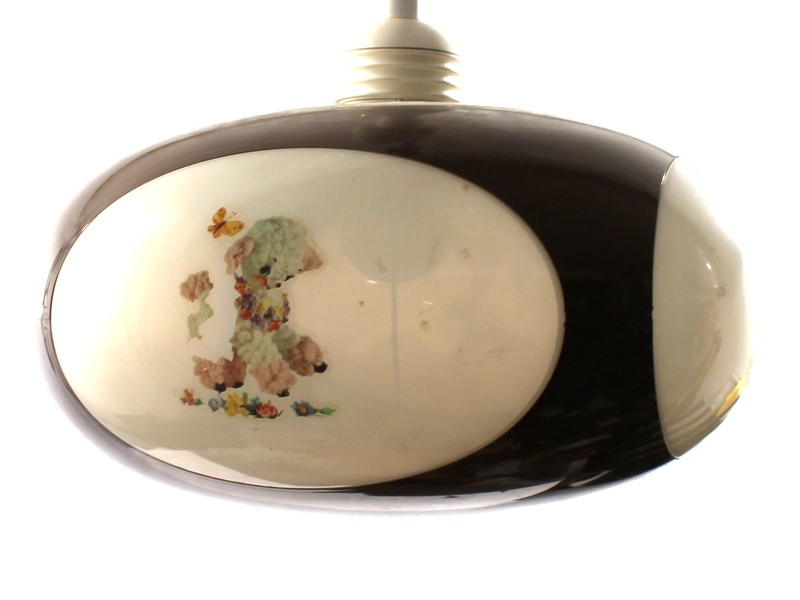 Vintage space age Bug Eye lamp