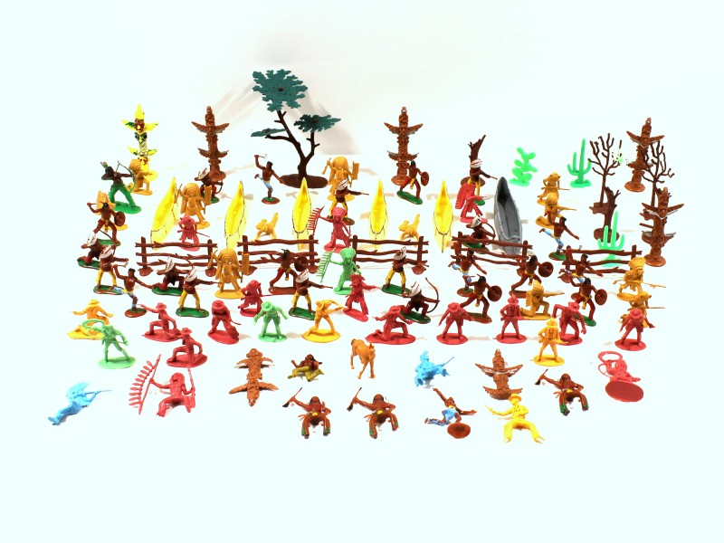 Vintage Western Toy Soldiers