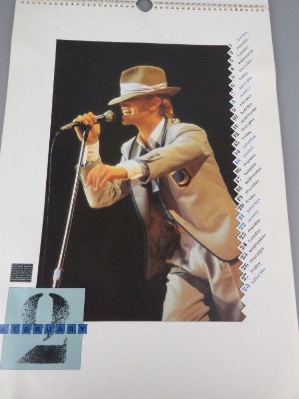 David Bowie kalender