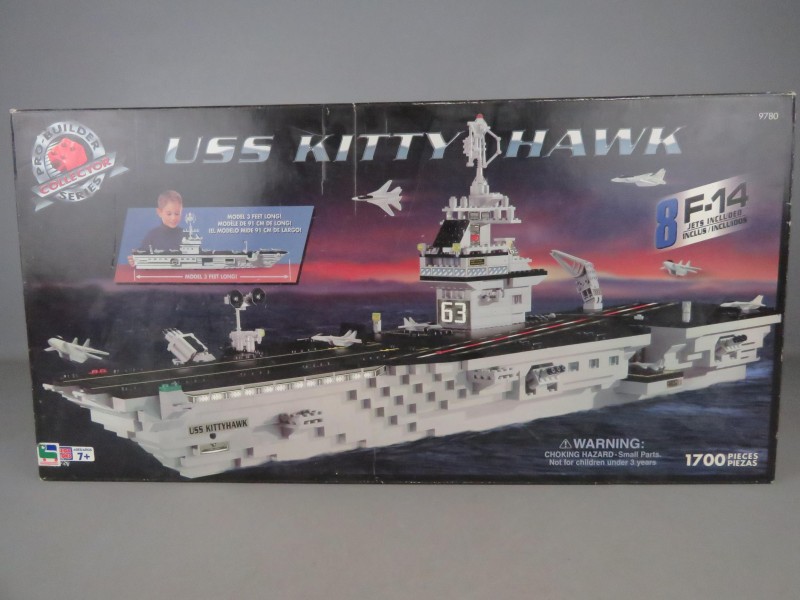 Mega blocks USS Kitty hawk