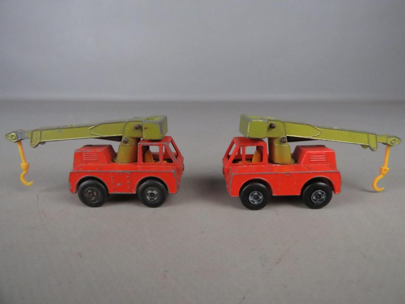 4 matchboxs takelwagens jaren 60