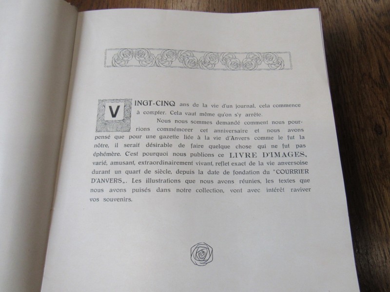 25 années de vie Anversoise 1903-1928