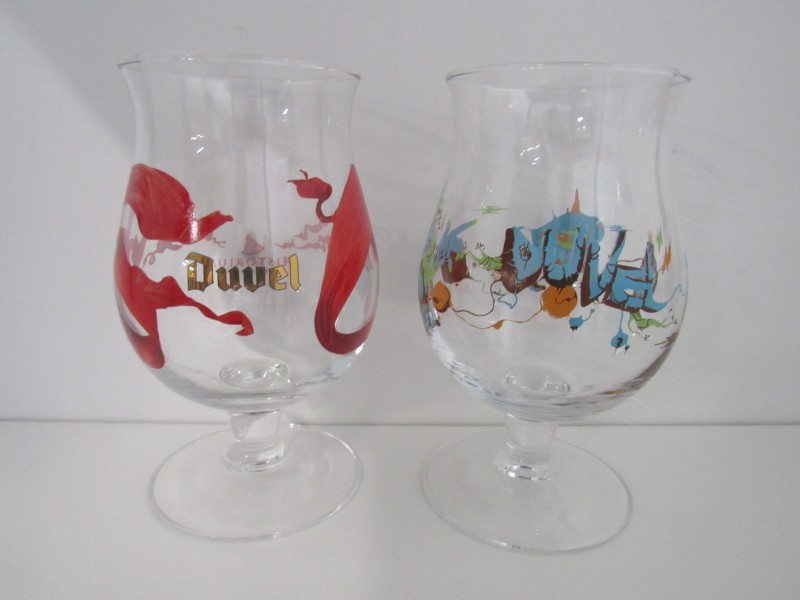 Lot Duvel glazen (2)