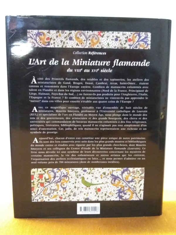 Boek L'Art de la Miniature flamande du VIII-e au XVI-e siècle