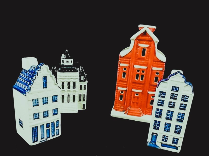 Miniatuur huisjes KLM