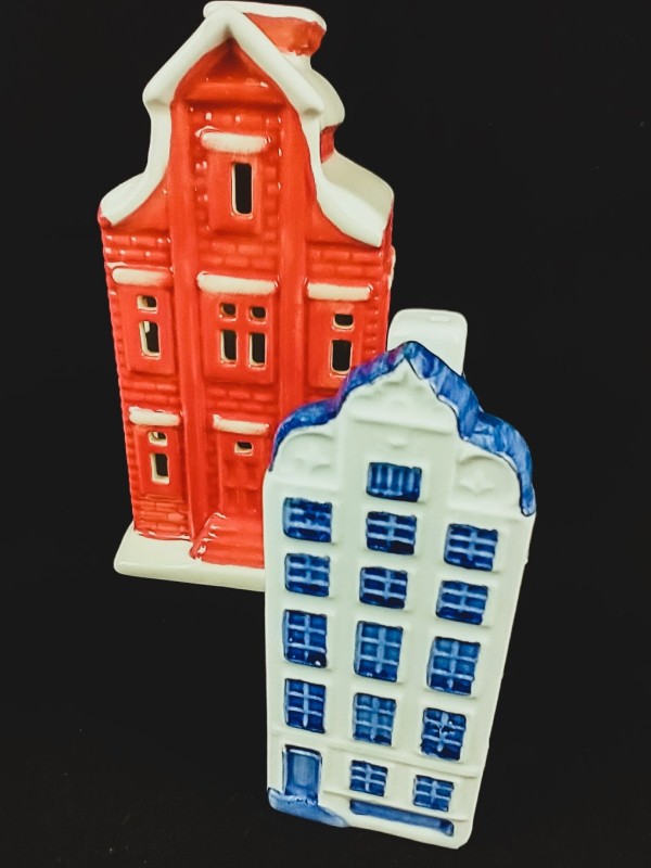 Miniatuur huisjes KLM