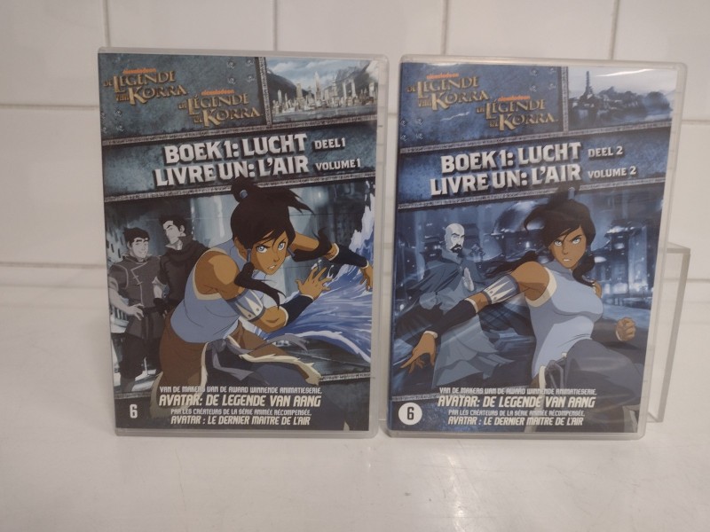 Dvd Nickelodeon : De legende van Korra