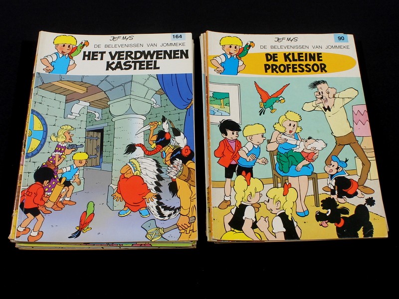 16 vintage belevenissen van Jommeke