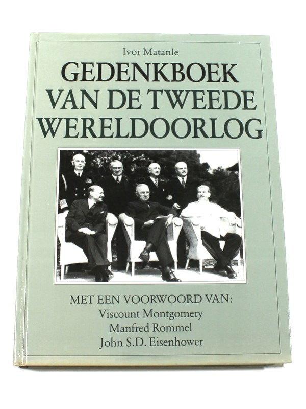 Vintage Gedenkboek van de Tweede Wereldoorlog