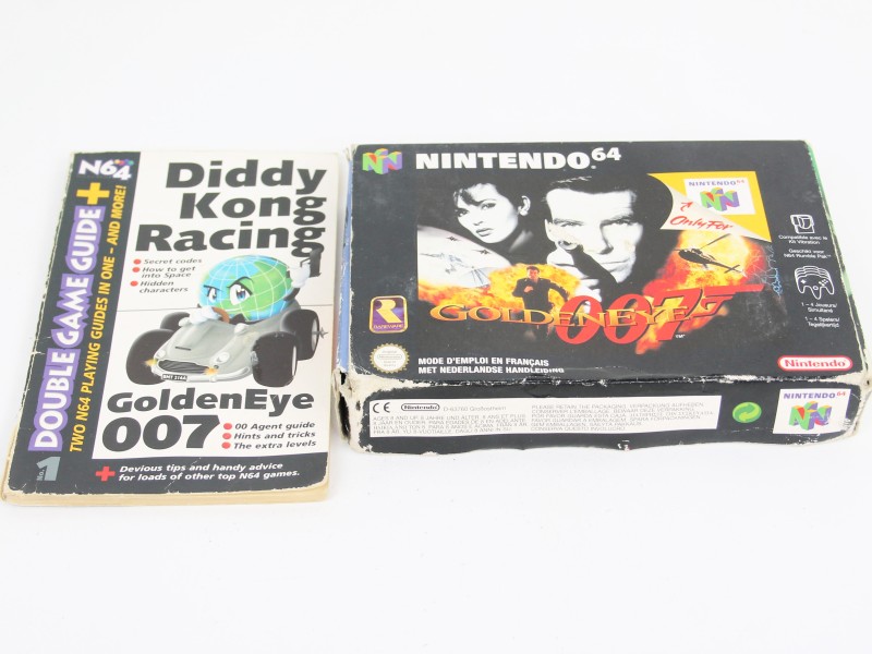 Nintendo 64 - Goldeneye 007 + Game guide